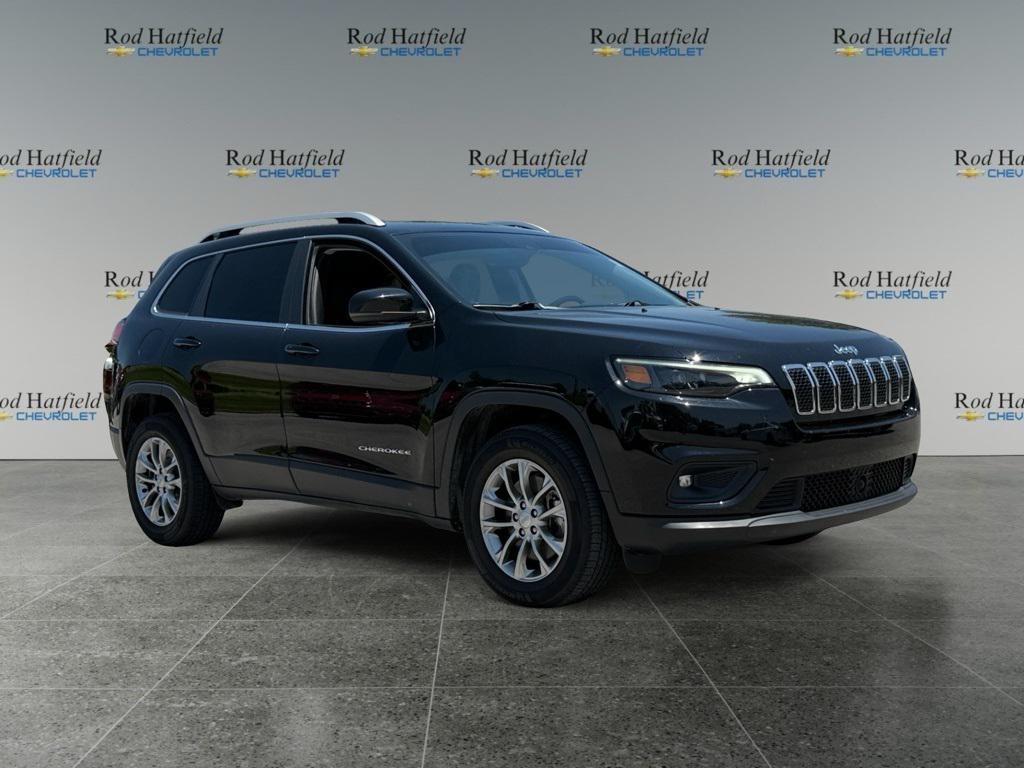 used 2021 Jeep Cherokee car, priced at $19,300