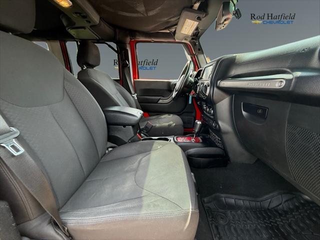 used 2018 Jeep Wrangler JK Unlimited car, priced at $17,999