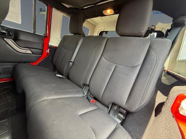 used 2018 Jeep Wrangler JK Unlimited car, priced at $17,999