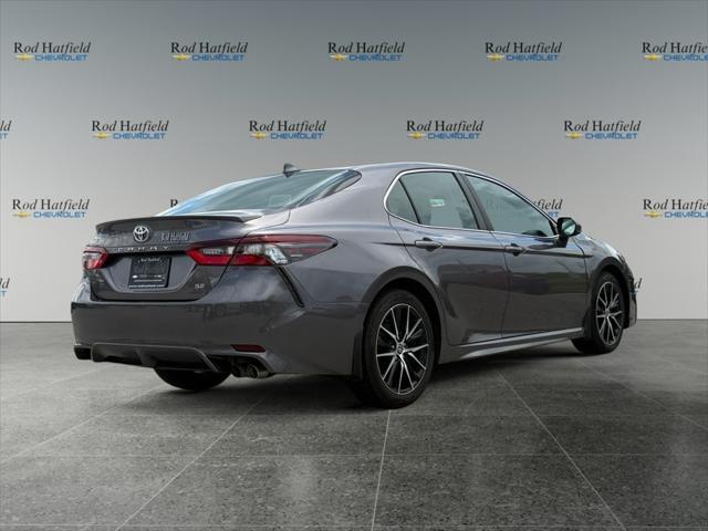 used 2021 Toyota Camry car, priced at $22,589