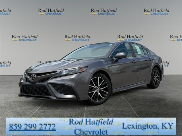 used 2021 Toyota Camry car, priced at $22,589