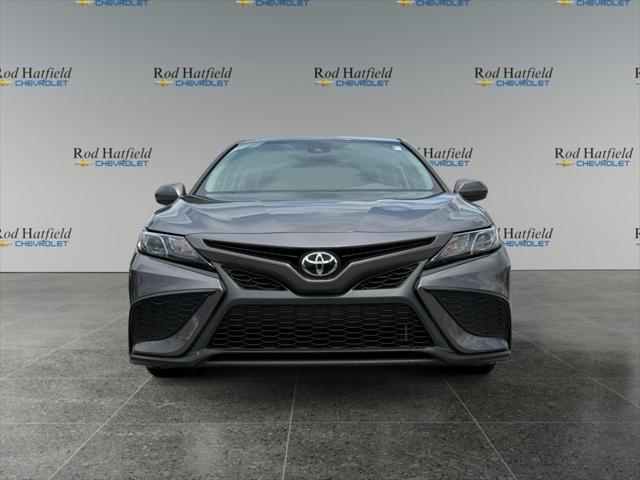 used 2021 Toyota Camry car, priced at $22,589