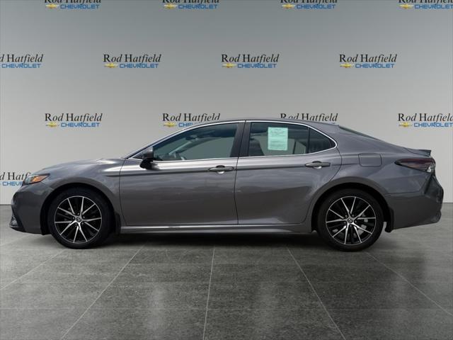 used 2021 Toyota Camry car, priced at $22,589