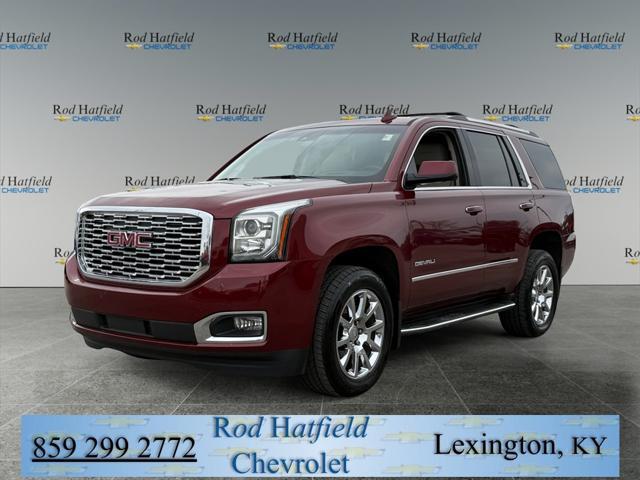 used 2018 GMC Yukon car, priced at $34,389