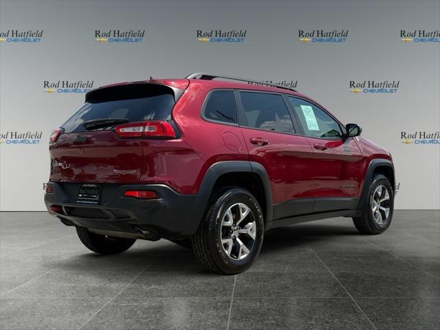 used 2015 Jeep Cherokee car, priced at $10,327