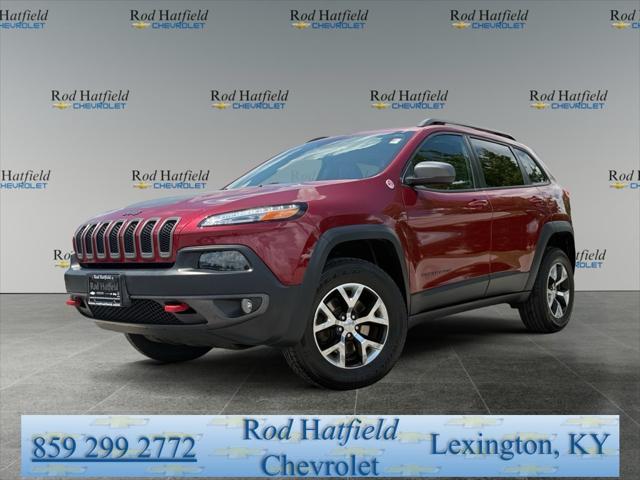 used 2015 Jeep Cherokee car, priced at $10,455