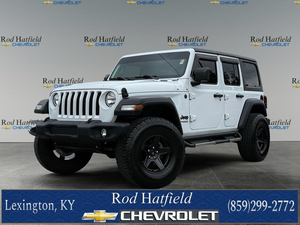 used 2022 Jeep Wrangler Unlimited car, priced at $30,988