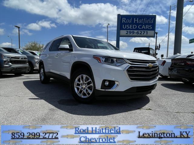 used 2021 Chevrolet Traverse car, priced at $22,898