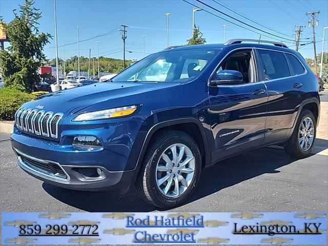 used 2018 Jeep Cherokee car, priced at $19,987
