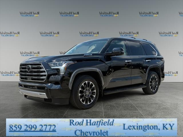 used 2024 Toyota Sequoia car, priced at $72,877
