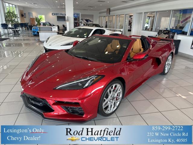 used 2024 Chevrolet Corvette car, priced at $85,642