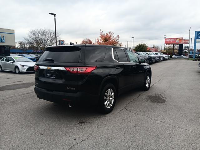 used 2021 Chevrolet Traverse car, priced at $19,998