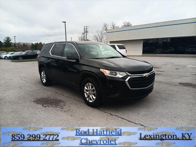 used 2021 Chevrolet Traverse car, priced at $19,998