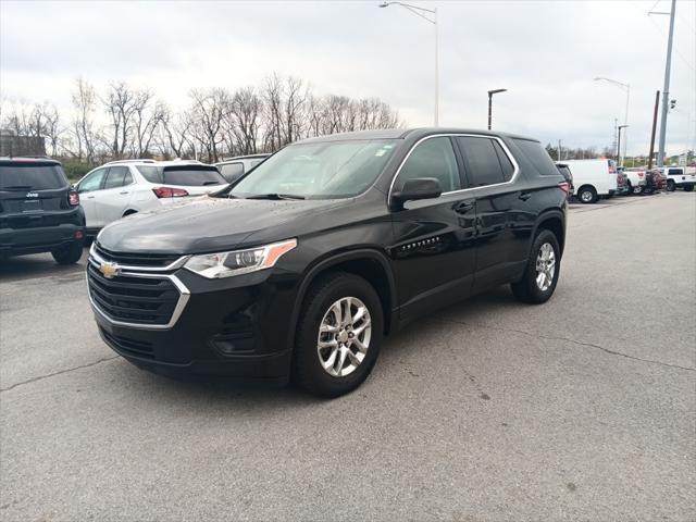 used 2021 Chevrolet Traverse car, priced at $19,998