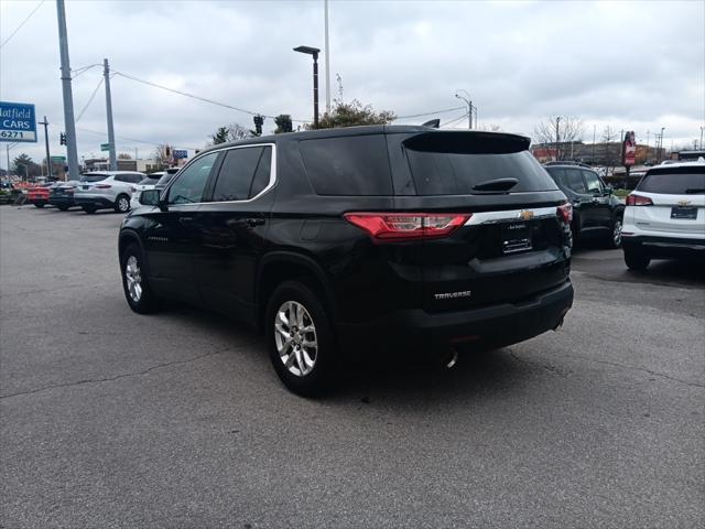 used 2021 Chevrolet Traverse car, priced at $19,998