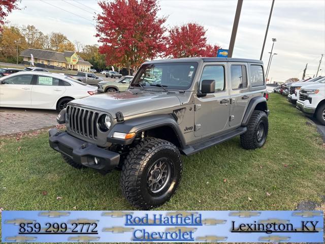 used 2023 Jeep Wrangler car, priced at $34,165