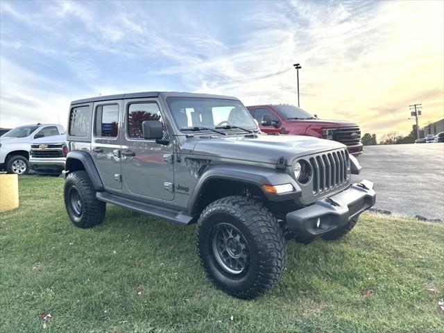 used 2023 Jeep Wrangler car, priced at $34,165