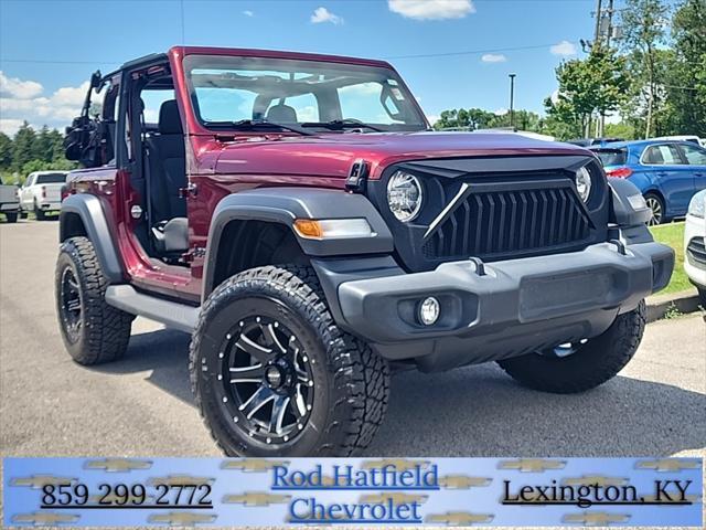 used 2022 Jeep Wrangler car, priced at $29,800