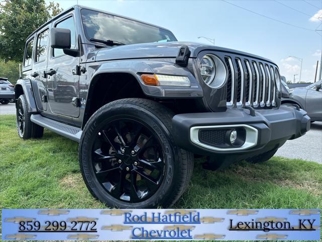 used 2021 Jeep Wrangler Unlimited car, priced at $34,350