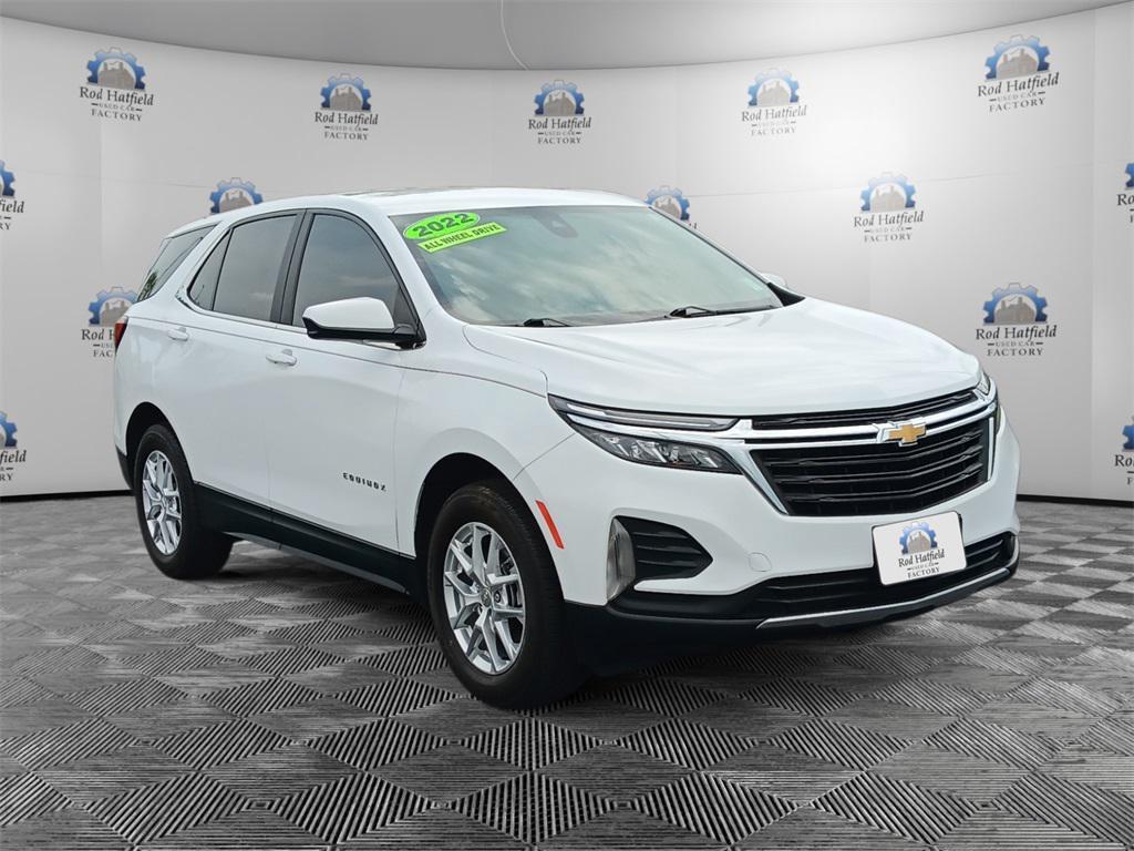 used 2022 Chevrolet Equinox car, priced at $17,858