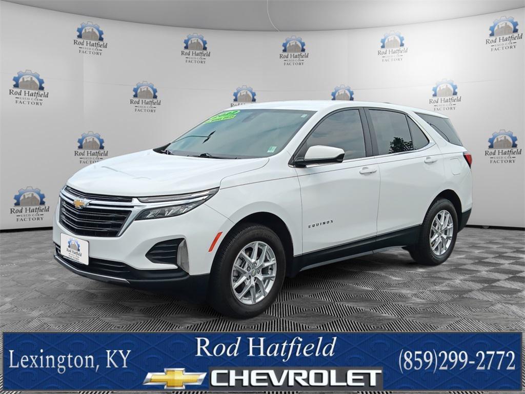 used 2022 Chevrolet Equinox car, priced at $18,866