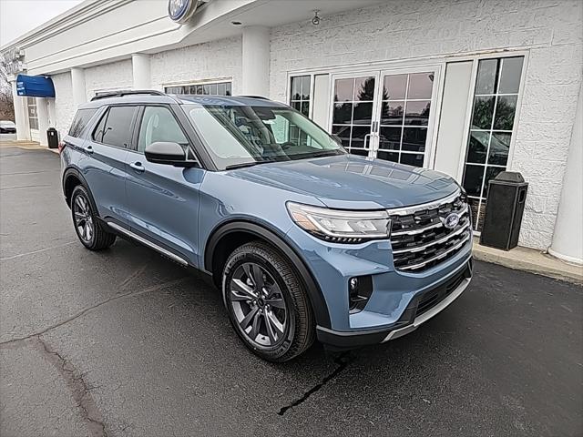 new 2025 Ford Explorer car, priced at $46,555