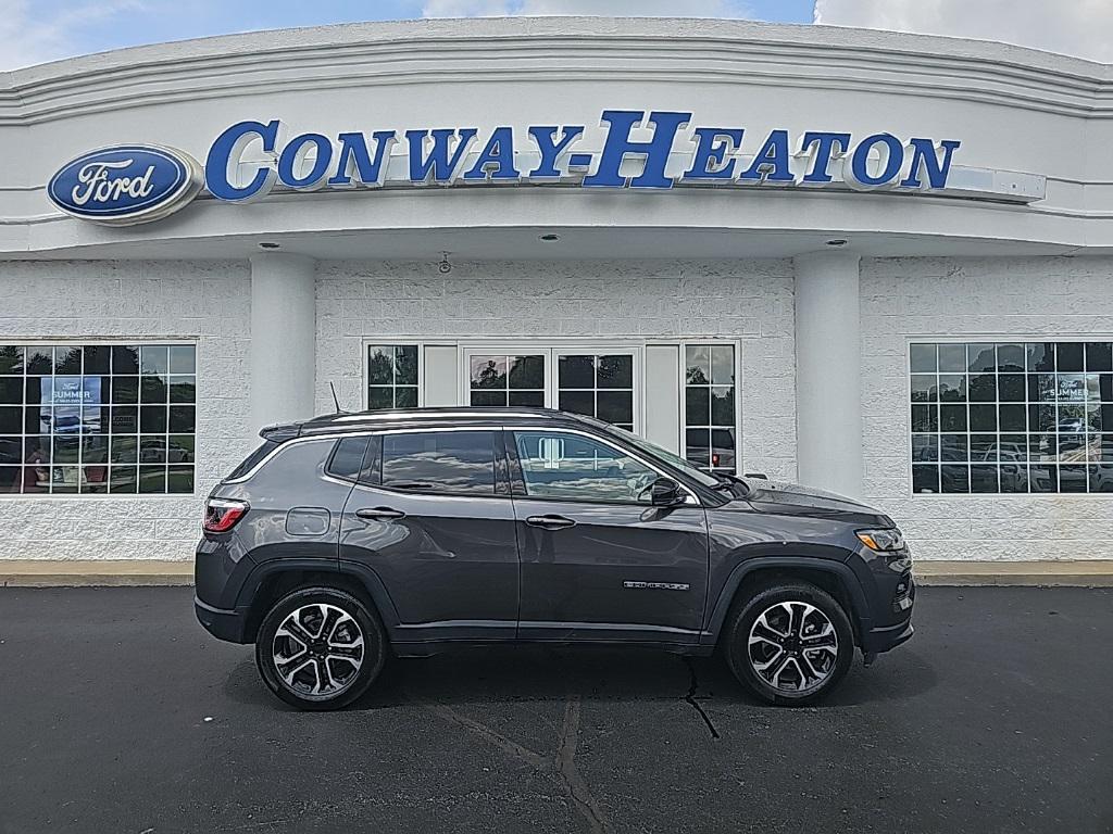 used 2022 Jeep Compass car, priced at $23,798