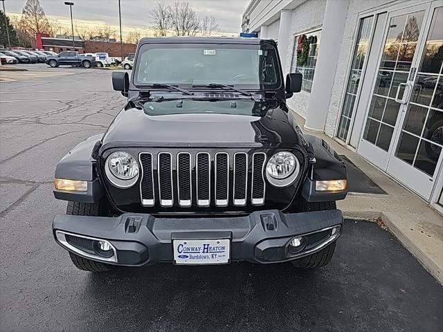 used 2021 Jeep Wrangler Unlimited car, priced at $27,605