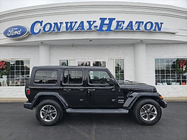 used 2021 Jeep Wrangler Unlimited car, priced at $27,605