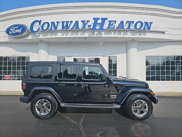 used 2021 Jeep Wrangler Unlimited car, priced at $26,915