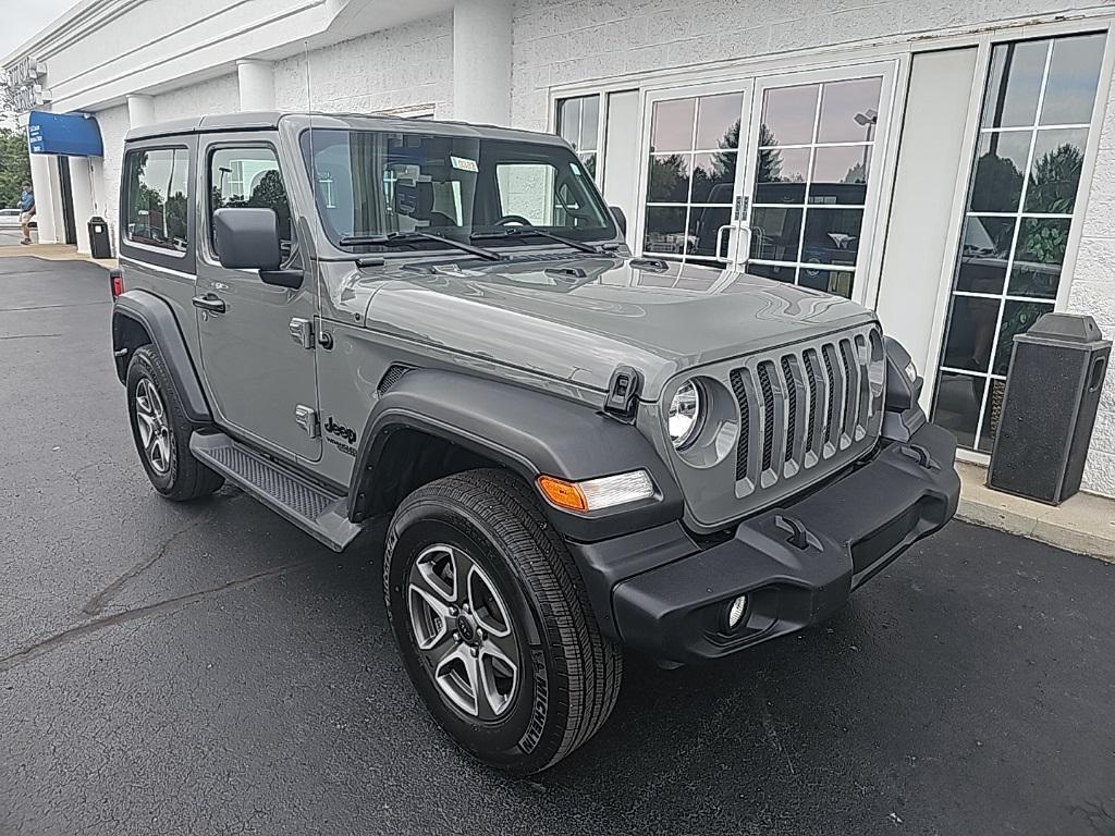 used 2021 Jeep Wrangler car, priced at $24,998