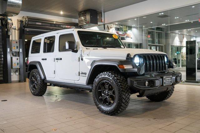 used 2021 Jeep Wrangler car, priced at $31,610