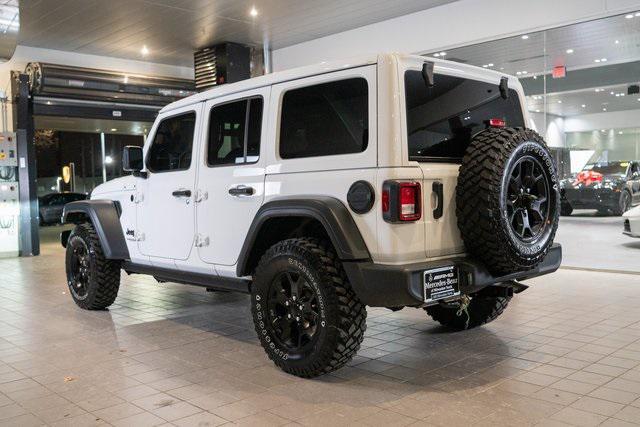 used 2021 Jeep Wrangler car, priced at $31,610