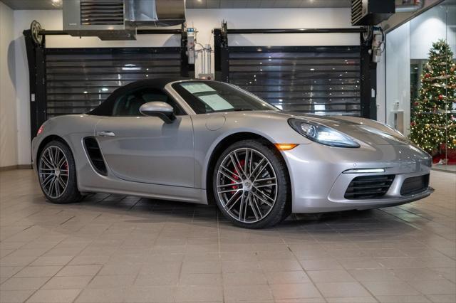 used 2018 Porsche 718 Boxster car, priced at $62,989