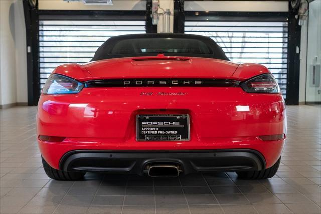 used 2022 Porsche 718 Boxster car, priced at $60,640
