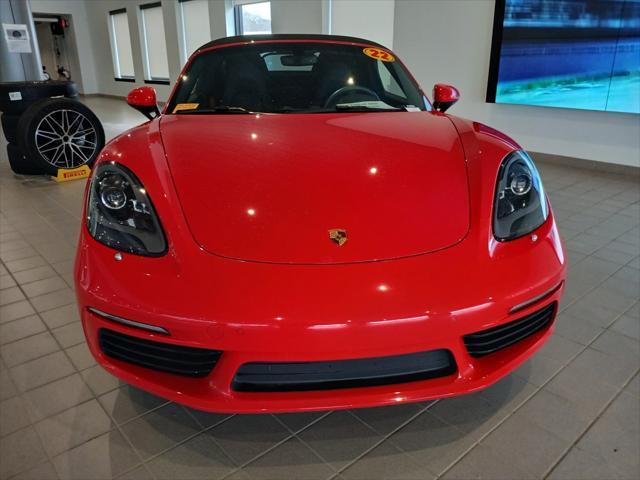 used 2022 Porsche 718 Boxster car, priced at $63,988
