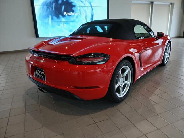 used 2022 Porsche 718 Boxster car, priced at $63,988