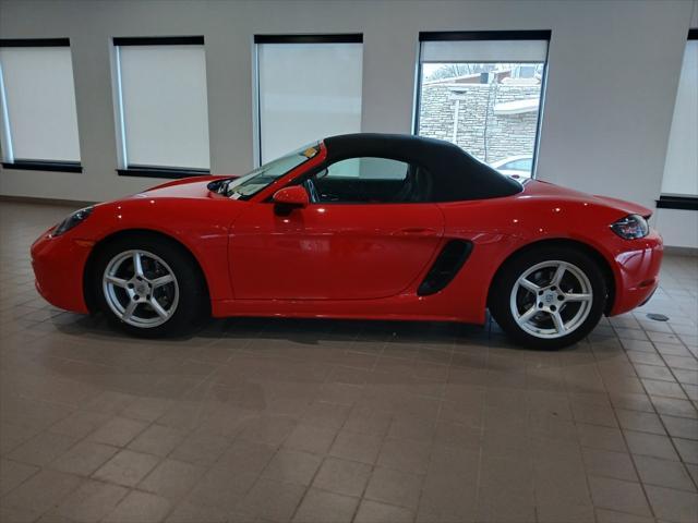 used 2022 Porsche 718 Boxster car, priced at $63,988