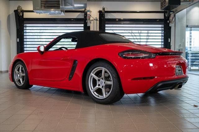 used 2022 Porsche 718 Boxster car, priced at $60,640