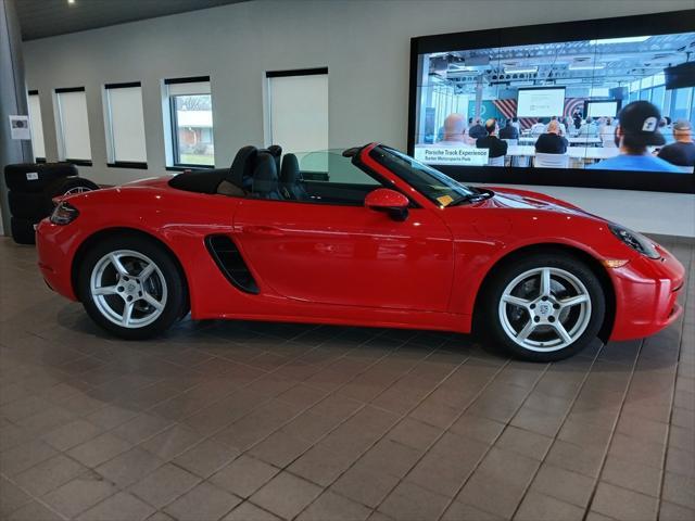 used 2022 Porsche 718 Boxster car, priced at $63,988