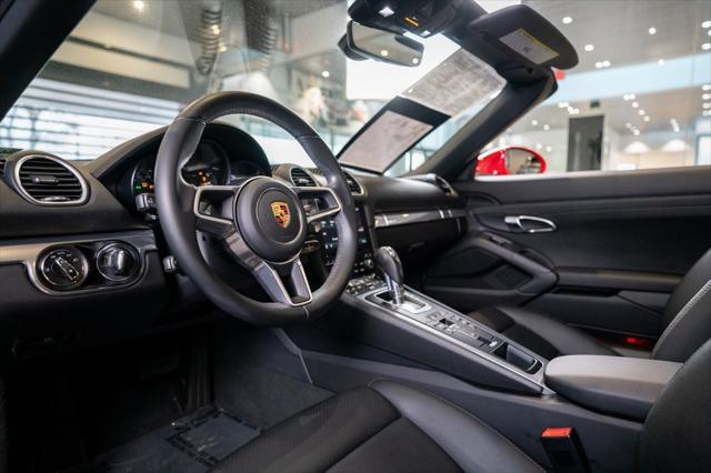 used 2022 Porsche 718 Boxster car, priced at $60,640
