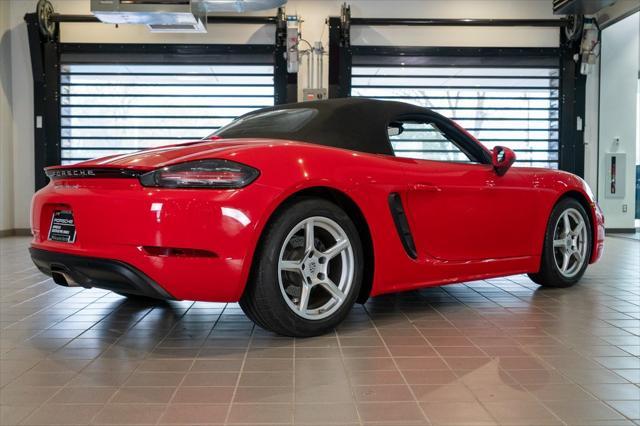 used 2022 Porsche 718 Boxster car, priced at $60,640