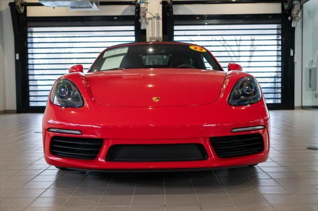 used 2022 Porsche 718 Boxster car, priced at $60,640