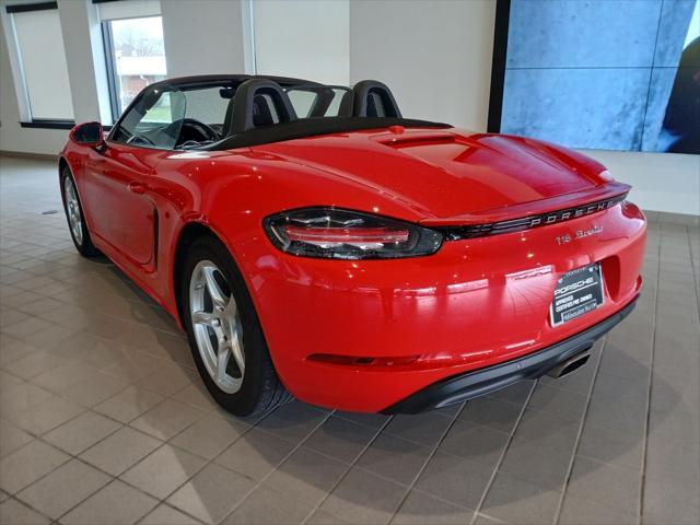 used 2022 Porsche 718 Boxster car, priced at $63,988