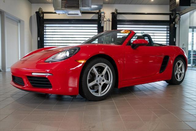 used 2022 Porsche 718 Boxster car, priced at $60,640