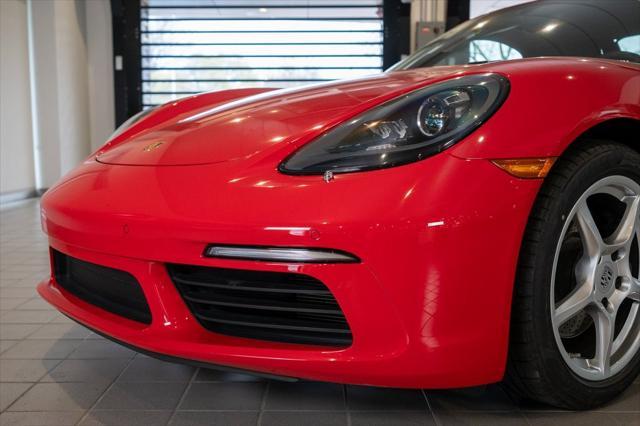 used 2022 Porsche 718 Boxster car, priced at $60,640