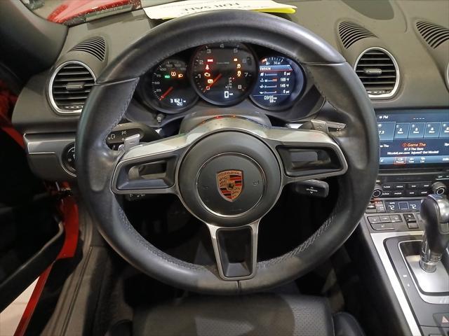 used 2022 Porsche 718 Boxster car, priced at $63,988