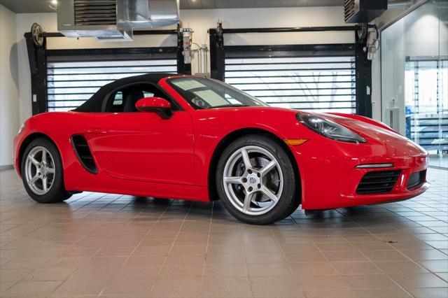 used 2022 Porsche 718 Boxster car, priced at $60,640