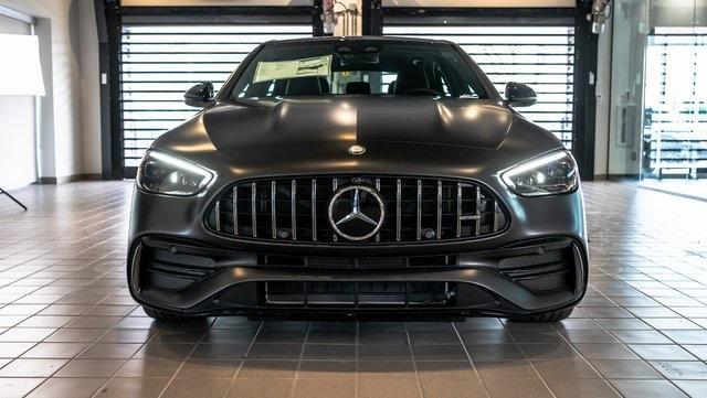 new 2024 Mercedes-Benz AMG C 43 car, priced at $77,900