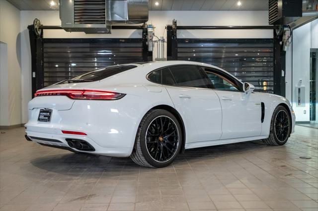 used 2021 Porsche Panamera e-Hybrid car, priced at $79,989